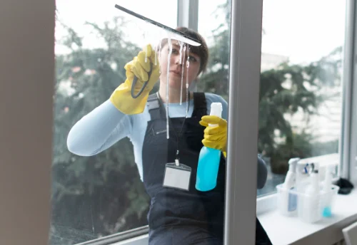 Nettoyage de vitres intérieures et extérieures à Meuilley